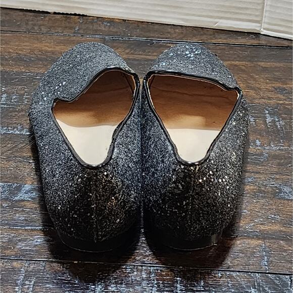 Topshop Black‎ glitter Moroccan flats size 7 - Picture 4 of 6